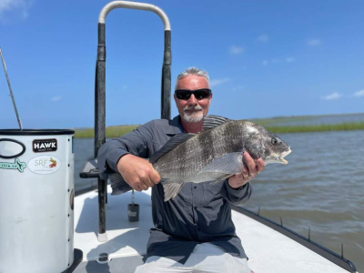 Black Drum on fly