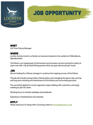 Lochter Fishery - Job Opportunity