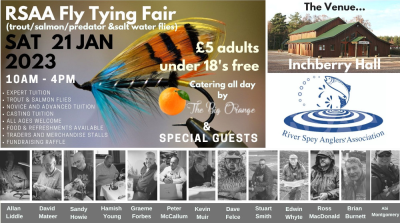 River Spey Anglers Association Fly Tying Fair