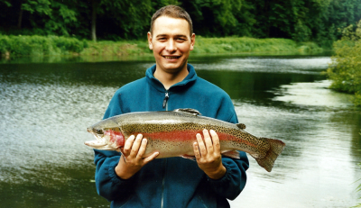 Another Blast From The Past ... Chris Mcallister with a nice Haddo trout